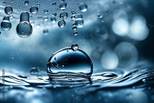 ripples in water,drops of water,