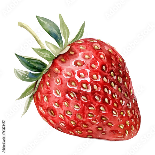strawberry watercolor good quality and good design