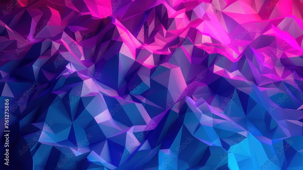 vibrant low poly background