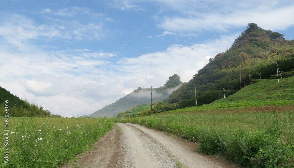 地元、田舎道、ふるさと、田舎 地元、田舎道、ふるさと、田舎
