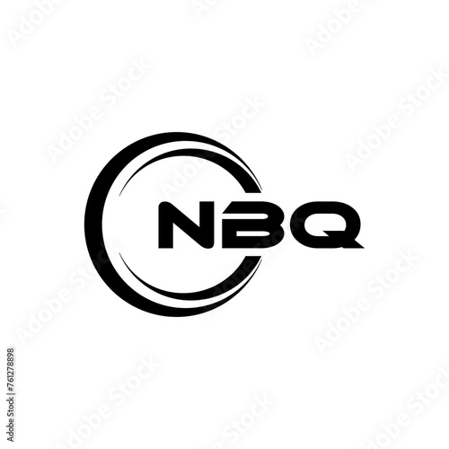NBQ Logo Design  Inspiration for a Unique Identity. Modern Elegance and Creative Design. Watermark Your Success with the Striking this Logo.