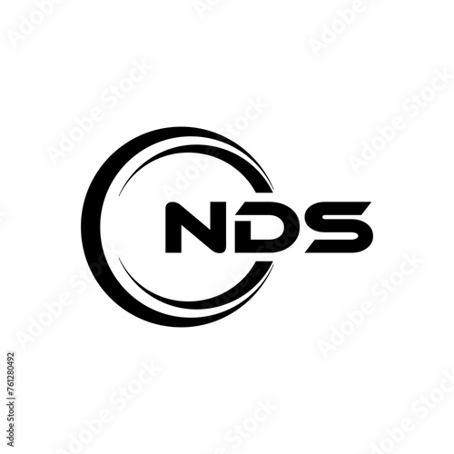 NDS Logo Design  Inspiration for a Unique Identity. Modern Elegance and Creative Design. Watermark Your Success with the Striking this Logo.
