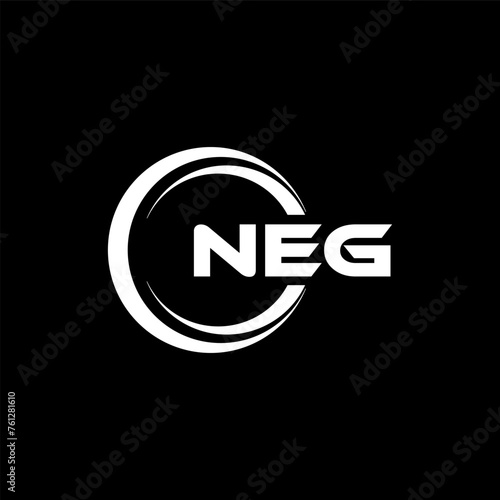 NEG Logo Design, Inspiration for a Unique Identity. Modern Elegance and Creative Design. Watermark Your Success with the Striking this Logo. photo