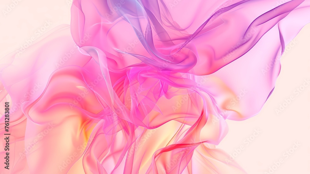 Pink gradient smoky cloth wallpaper Pink gradient smoky cloth wallpaper