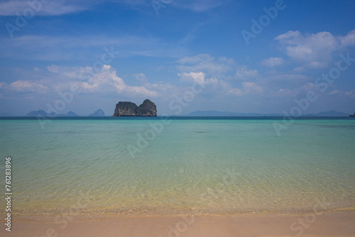 Tropical island of Phuket, Thailand. Beach, sand, sunny, all can be found on the island.