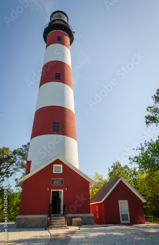 Assateague Light, located within the Chincoteague National Wildlife Refuge photo