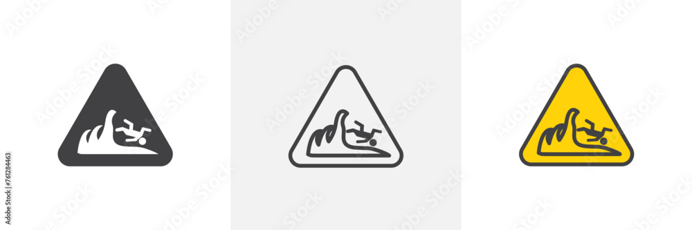 Warning for Dangerous Sea Waves. Tsunami Risk Caution. High Wave Safety Advisory Warning for Dangerous Sea Waves. Tsunami Risk Caution. High Wave Safety Advisory