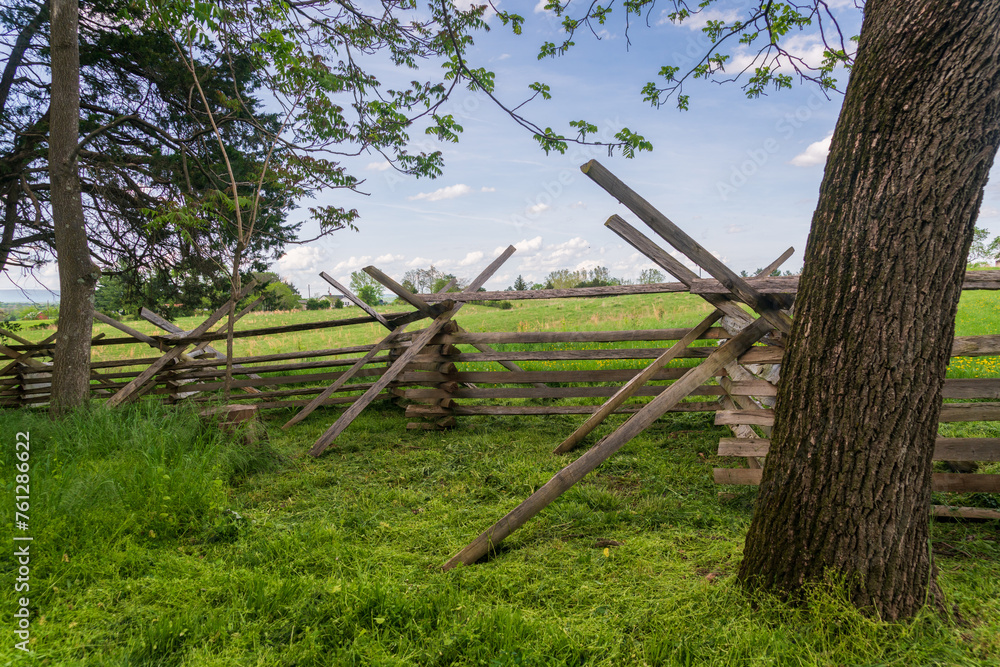 Fototapeta premium Cedar Creek & Belle Grove National Historical Park