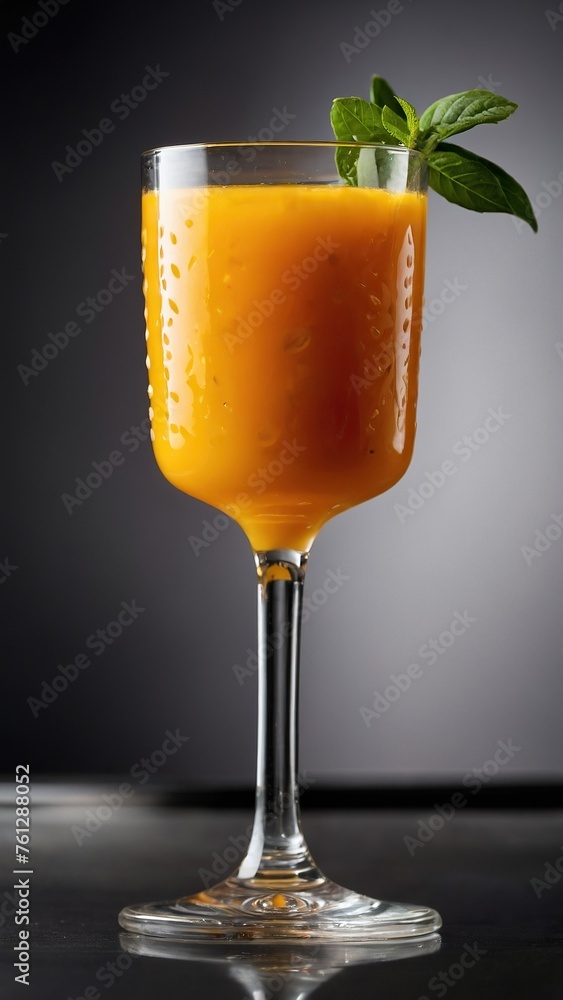 Mango Tango Cocktail at the beach bar.