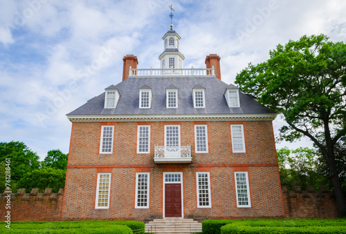 The “Historic Triangle” Historical Colonial Williamsburg in Virginia