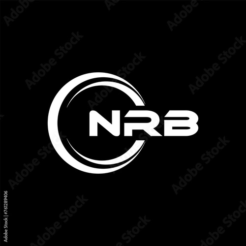 NRB Logo Design, Inspiration for a Unique Identity. Modern Elegance and Creative Design. Watermark Your Success with the Striking this Logo. photo