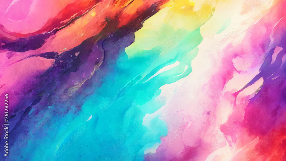 Artistic Watercolor Brush Painting Wallpaper Background