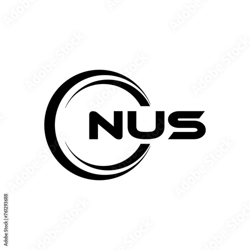 NUS Logo Design  Inspiration for a Unique Identity. Modern Elegance and Creative Design. Watermark Your Success with the Striking this Logo.