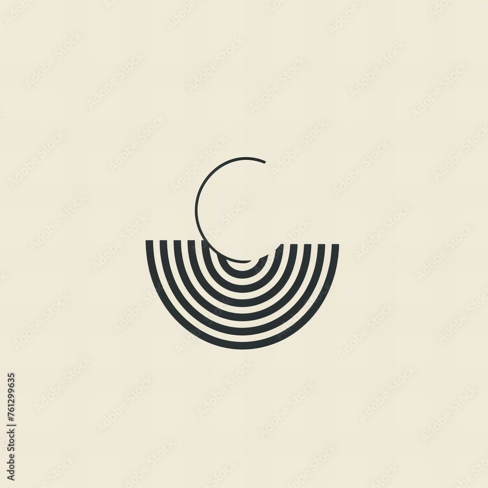 Minimalist style phone logo Minimalist style phone logo