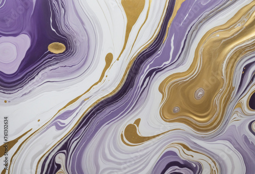 Fluid Art background backdrop with swirls of paint