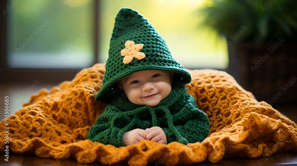Baby in a Soft and Cozy Garment Baby in a Soft and Cozy Garment