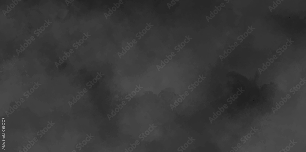 Abstract modern gray background. dark paper texture design. Watercolor painting background. Dark gray sky with clouds. Blurry effect. - obrazy, fototapety, plakaty 