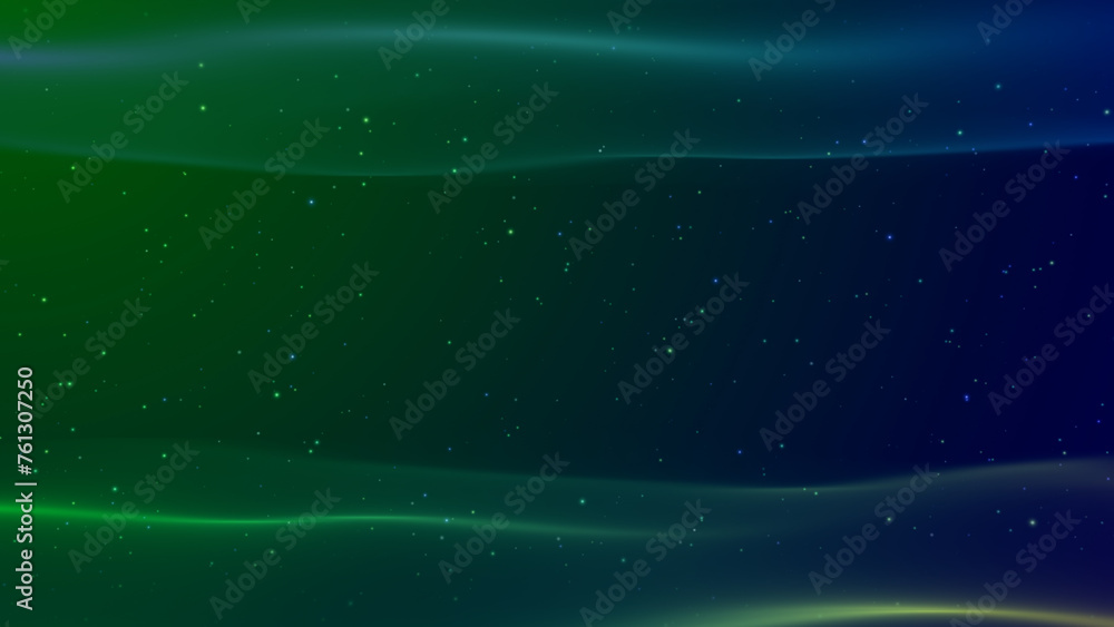 Obraz premium Colorful wave space abstract CG background