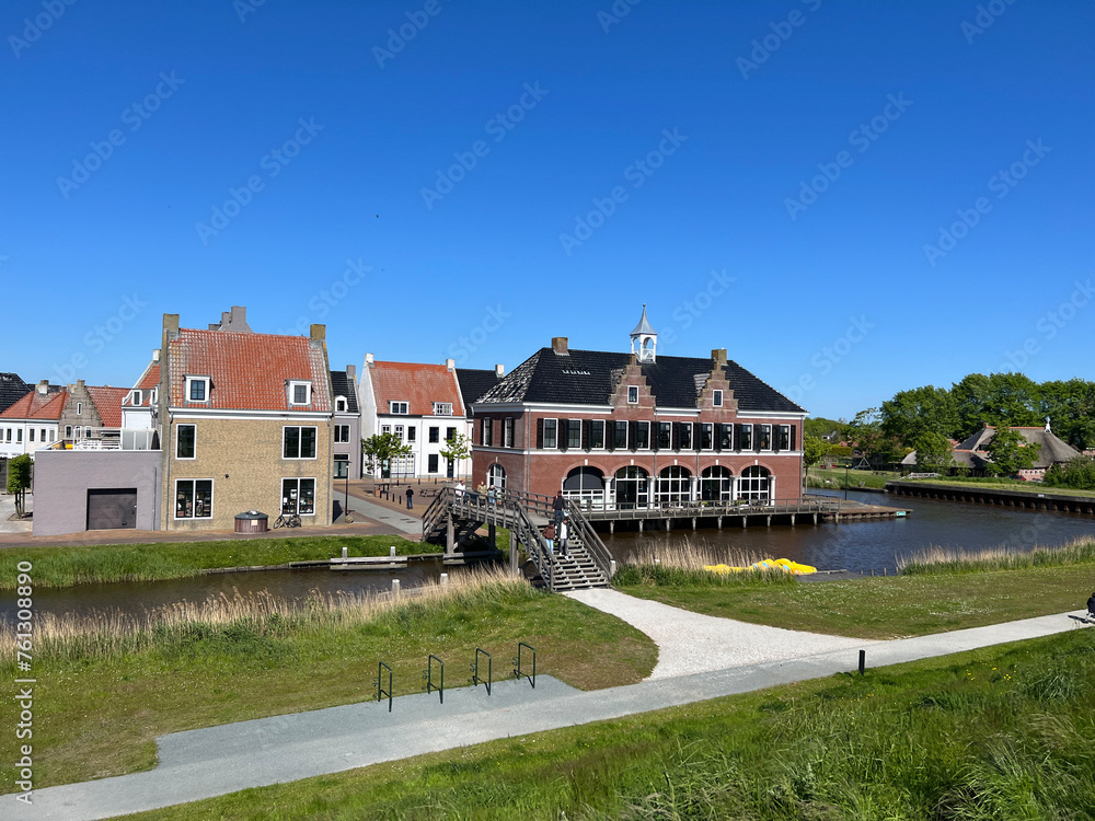 Tourism village around Anjum in Friesland