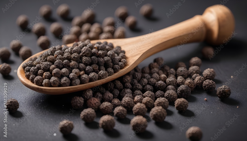 AI generated black pepper image AI generated black pepper image