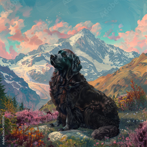 Highland Harmony: A Canine's Mountain Retreat
