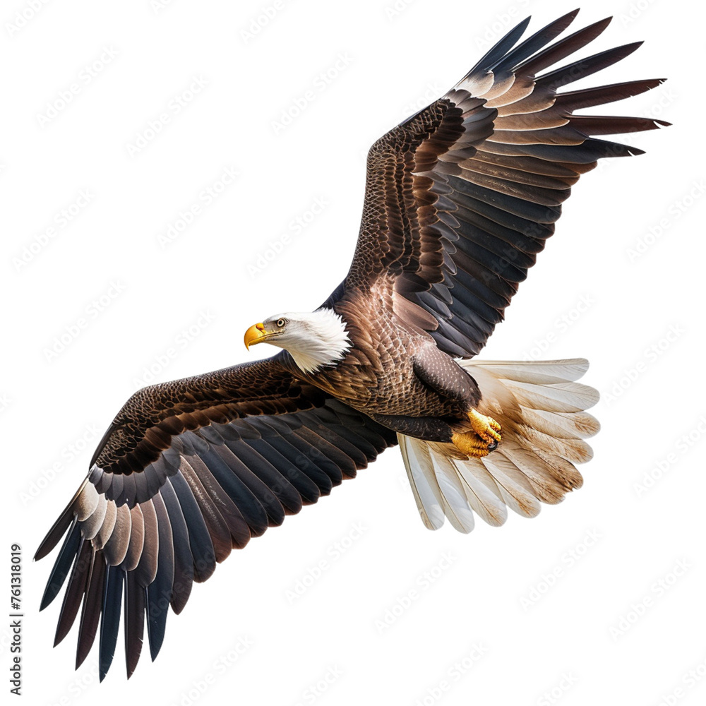 Obraz premium eagle in flight 