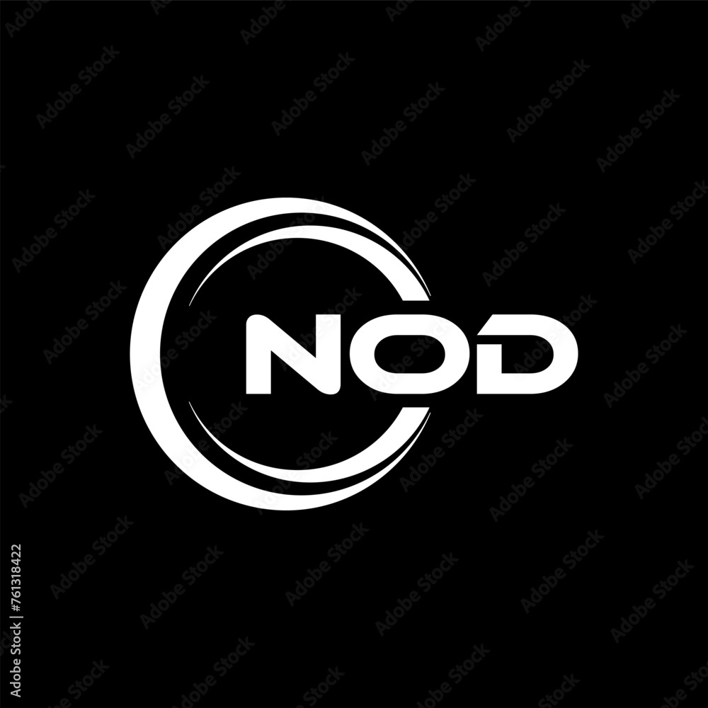 NOD letter logo design with black background in illustrator, cube logo, vector logo, modern alphabet font overlap style. calligraphy designs for logo, Poster, Invitation, etc. NOD letter logo design with black background in illustrator, cube logo, vector logo, modern alphabet font overlap style. calligraphy designs for logo, Poster, Invitation, etc.
