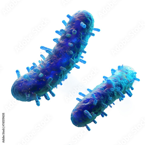 3d rendered illustration of bacteria