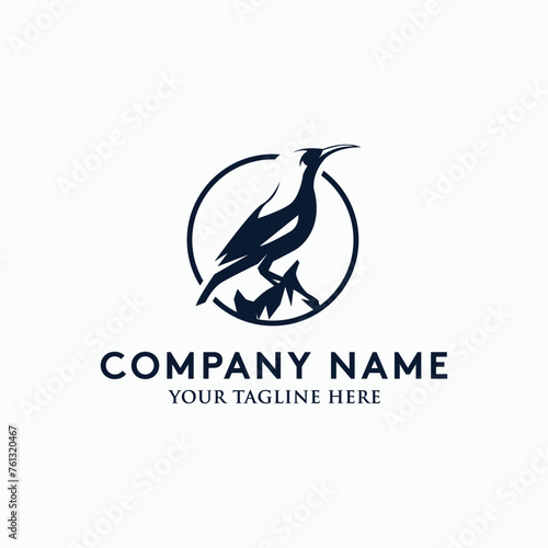 Bird logo vector