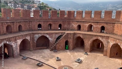 Red Tower in Alanya Turkey