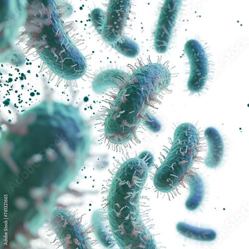 3d rendered illustration of bacteria
