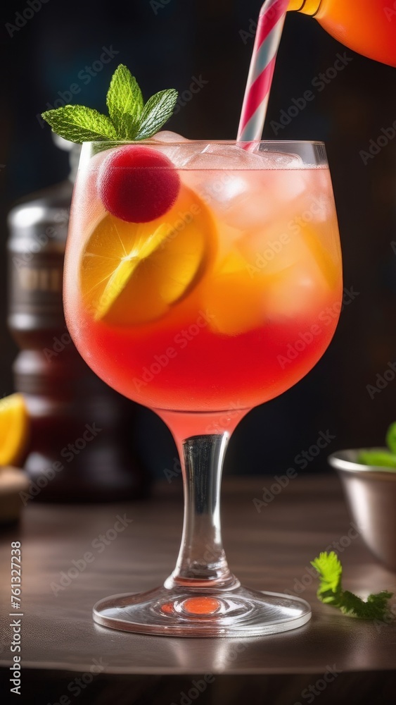 cocktail with lime cocktail with lime
