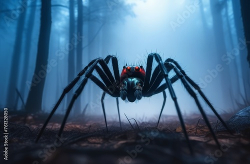spider in the forest