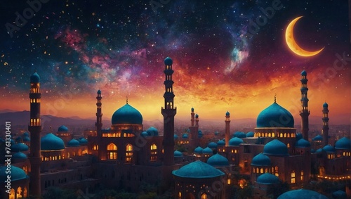 ramadan mubarak background for ramadan concept
