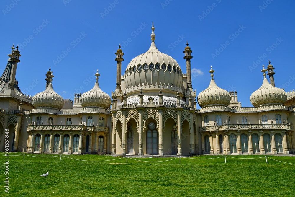 Brighton, England - june 04 2023 : Royal Pavillion