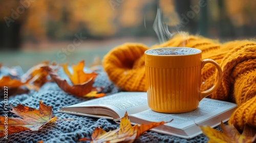 Coffee Cup on Book