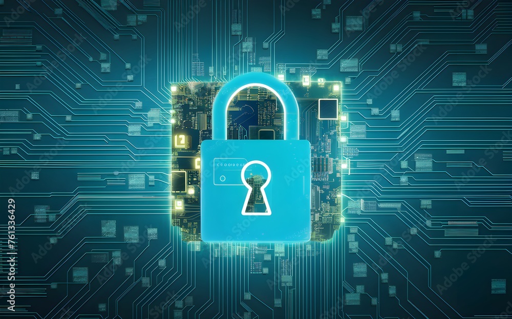 secure connection or cybersecurity service concept of compute motherboard closeup and lock with login and connecting verified credentials as wide banner design with copy space area
secure connection or cybersecurity service concept of compute motherboard closeup and lock with login and connecting verified credentials as wide banner design with copy space area