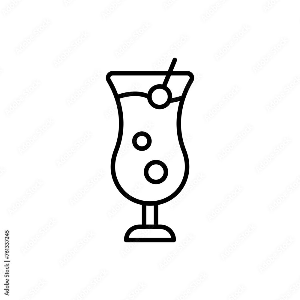 Cocktail outline icons, minimalist vector illustration ,simple transparent graphic element .Isolated on white background Cocktail outline icons, minimalist vector illustration ,simple transparent graphic element .Isolated on white background