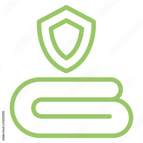 Emergency Blanket Icon Style