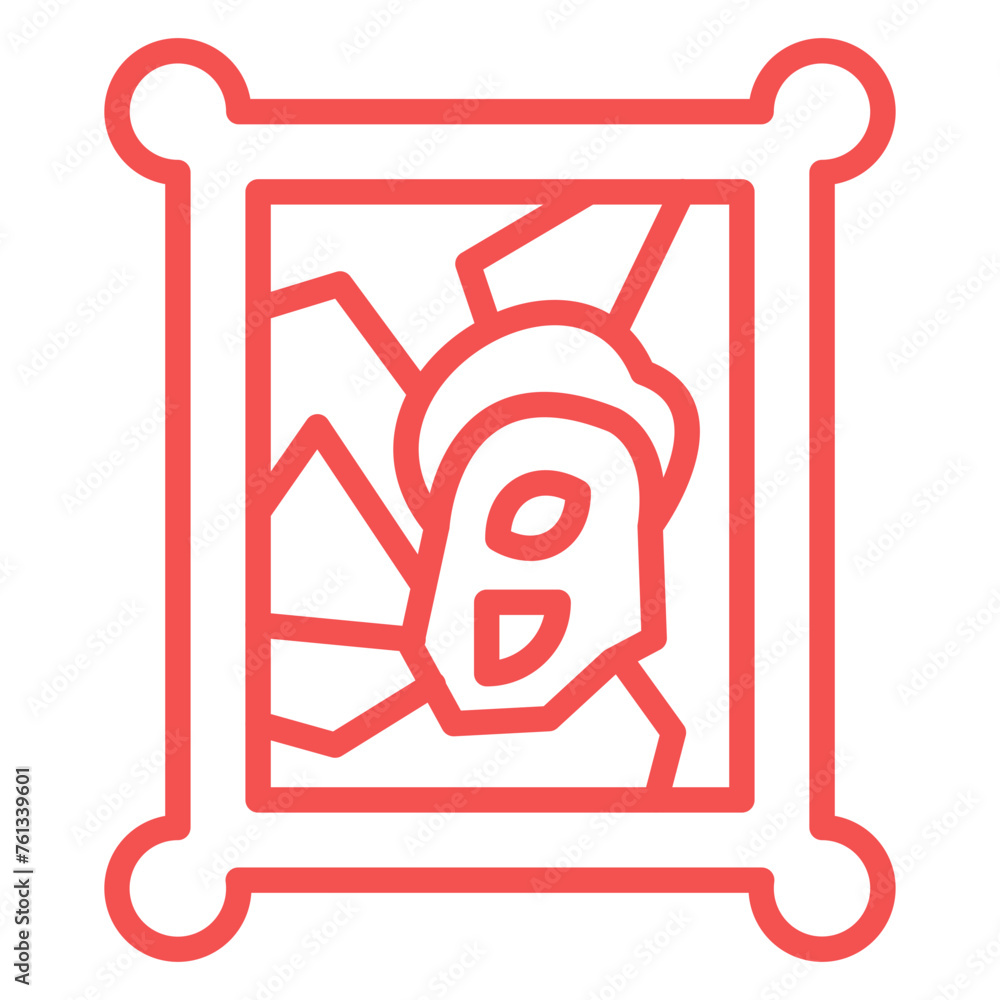 Modern Art Icon Style Modern Art Icon Style