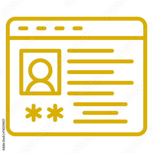 Profiling Icon Style