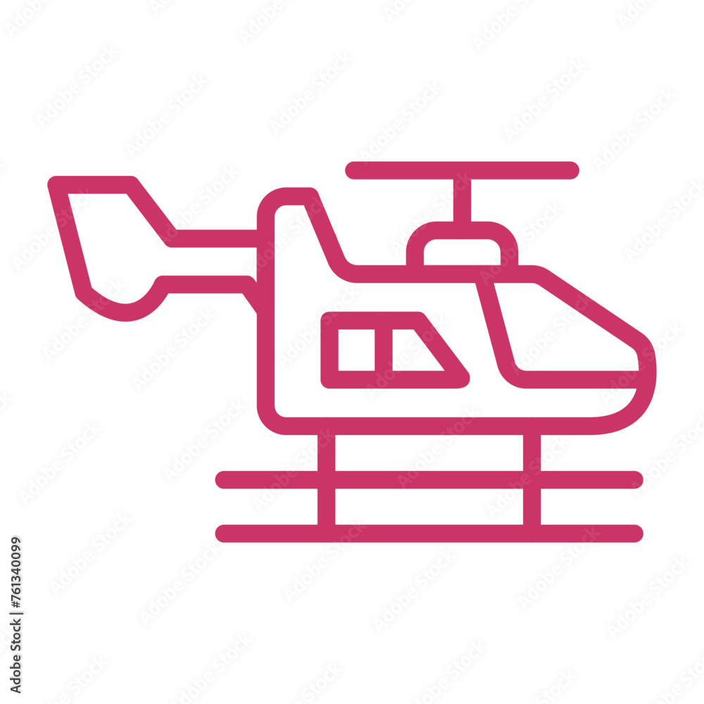 Helicopter Icon Style Helicopter Icon Style