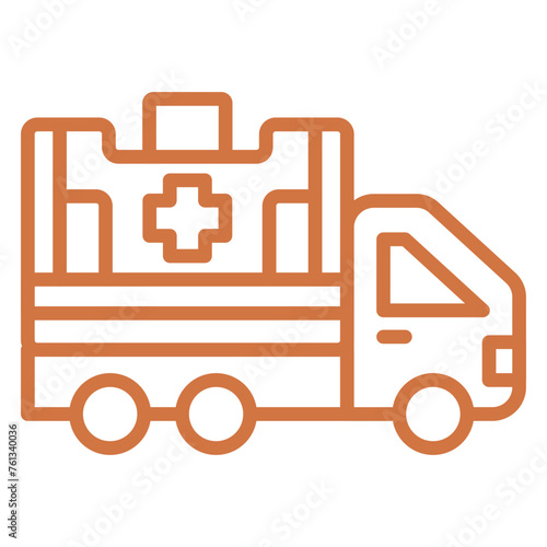 Ambulance Icon Style