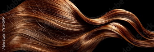 Gorgeous caramel honey hair texture, smooth, shiny, and healthy as a stunning background