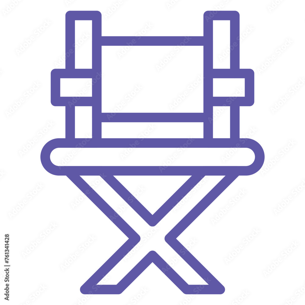 Director Chair Icon Style Director Chair Icon Style