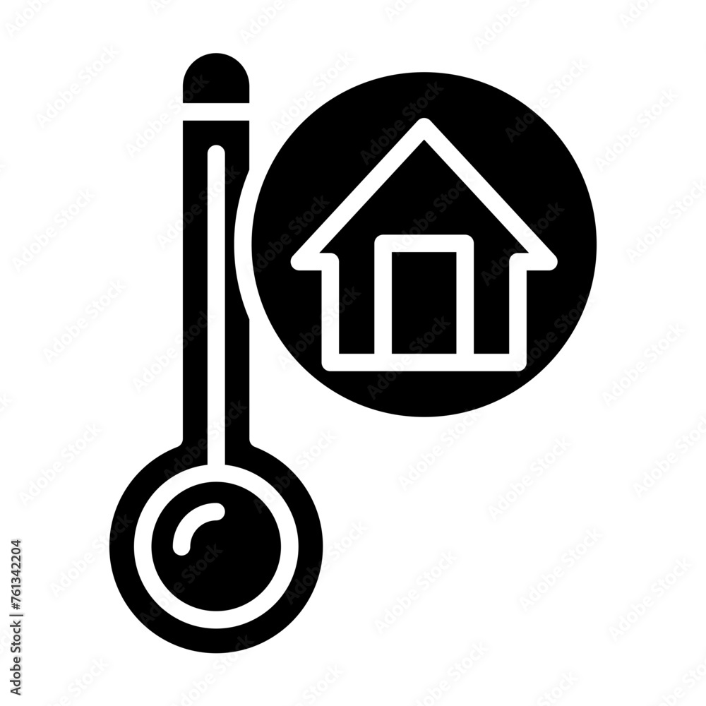 Room Temperature glyph icon Room Temperature glyph icon