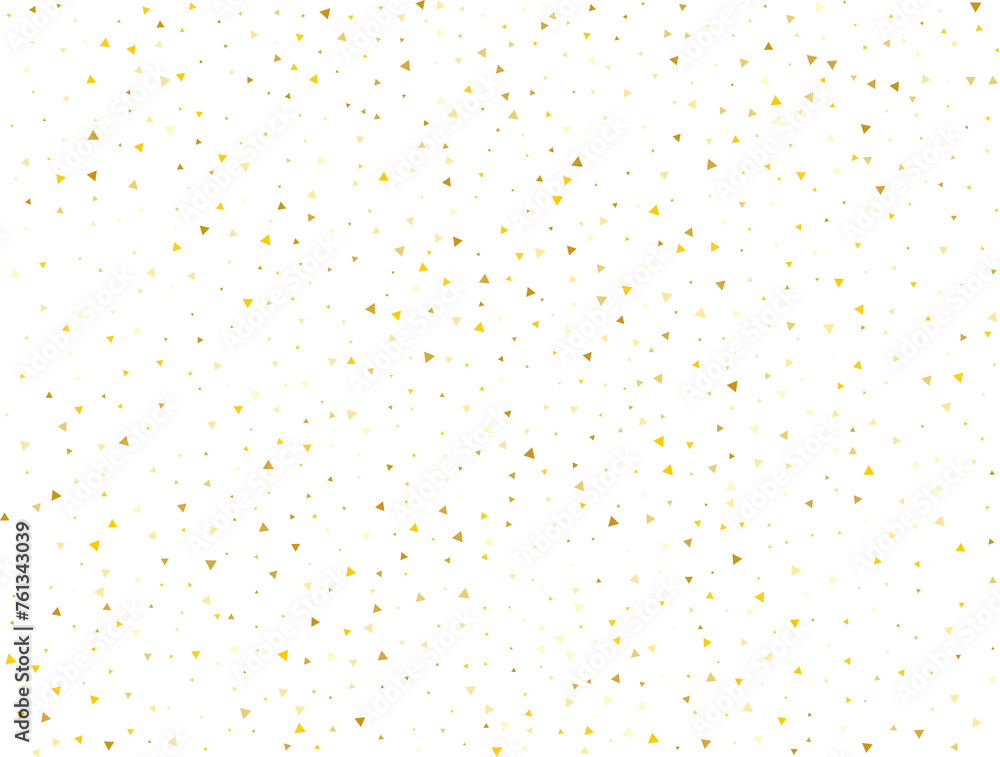 Yellow Triangle Confetti Yellow Triangle Confetti