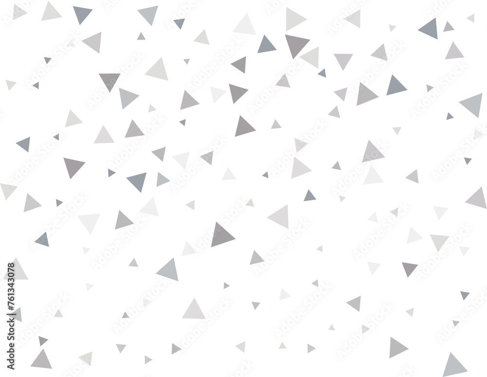 Silver Triangular Confetti Silver Triangular Confetti