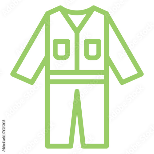 Coveralls Icon Style