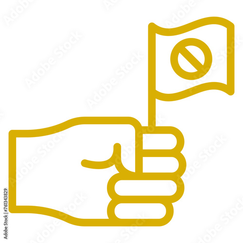 Boycott Icon Style
